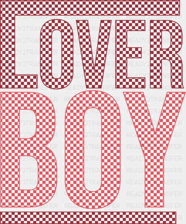 LOVER BOY RED DESIGN DTF Transfer