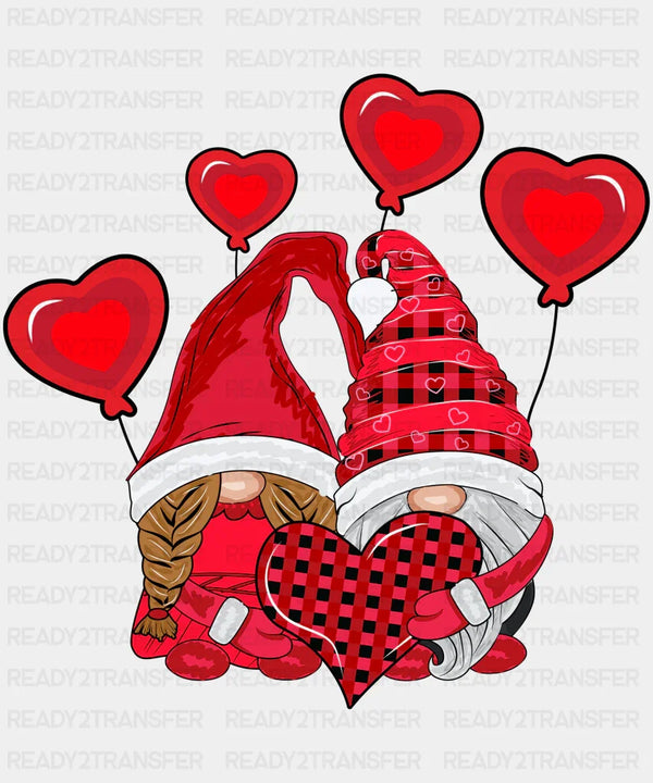 LOVER COUPLE GNOMIES DTF Transfer