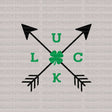 Luck St. Patrick's Day DTF Heat Transfer, Saint Patricks Day Design, St Paddys Day DTF - ready2transfer