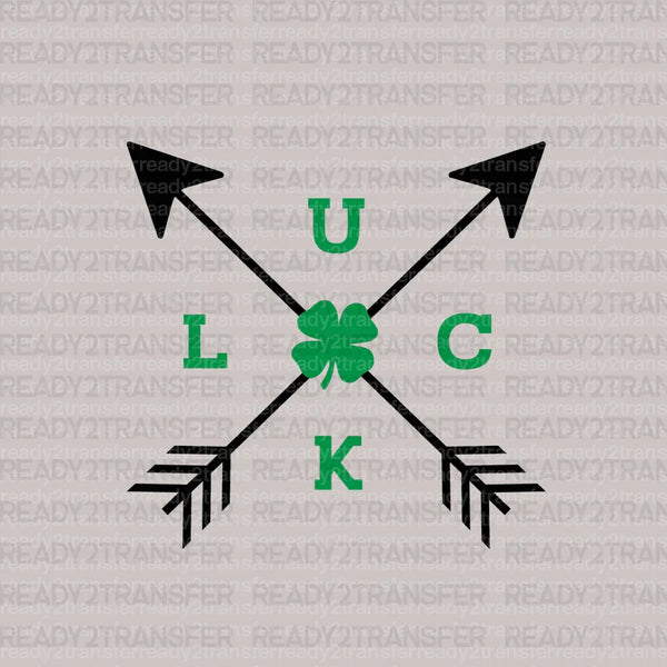 Luck St. Patrick's Day DTF Heat Transfer, Saint Patricks Day Design, St Paddys Day DTF