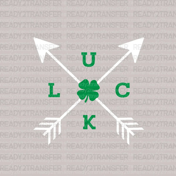Luck St. Patrick's Day DTF Heat Transfer, Saint Patricks Day Design, St Paddys Day DTF
