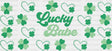 Lucky Babe Clovers - St Patrick Cup Wrap Uv Sticker Permanent Dtf Decal