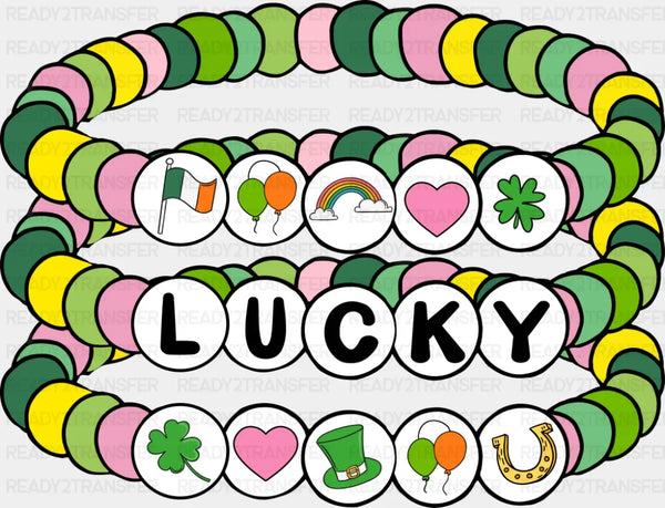 Lucky Bracelets - St. Patrick's Day DTF Transfer