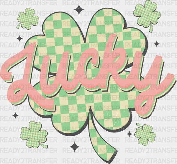Lucky Clover Design St Patrick's Day DTF Transfer