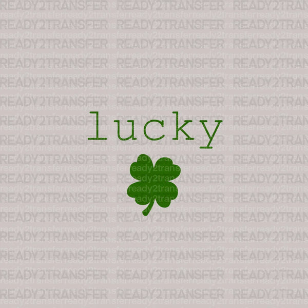Lucky Clover DTF Transfer