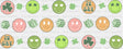 Lucky Dice Smileys - St Patrick Cup Wrap Uv Sticker Permanent Dtf Decal