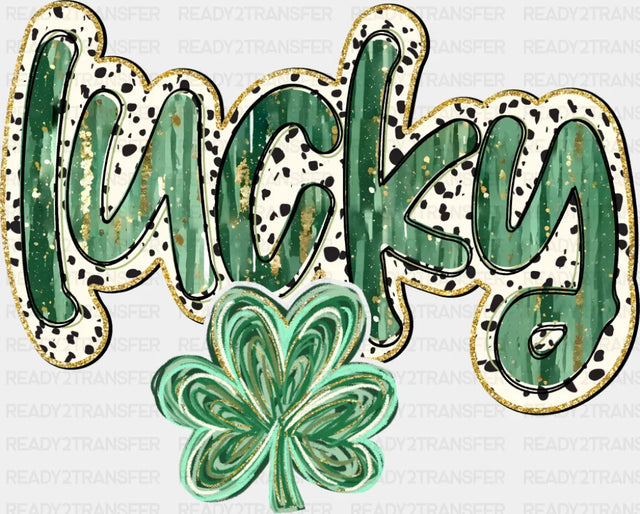 Lucky Dotted Design - St. Patrick’s Day DTF Transfer