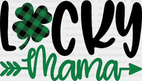 Lucky Mama St. Patrick’s Day Dtf Heat Transfer Saint Patricks Design St Paddys