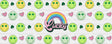 Lucky Rainbow And Smileys - St Patrick Cup Wrap Uv Sticker Permanent Dtf Decal