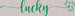 Lucky St. Patrick's Day DTF Heat Transfer, Saint Patricks Day Design, St Paddys Day DTF ready2transfer Green