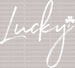 Lucky St. Patrick's Day DTF Heat Transfer, Saint Patricks Day Design, St Paddys Day DTF ready2transfer White
