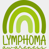 Lymphoma Awareness, Black, White & Green - Lymphoma DTF Transfers ready2transfer Green Color Design (See Imaging)