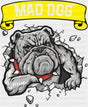 Mad Dog - Dogs DTF Transfer