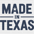 Made In Texas Blue - States & Cities DTF Transfer ready2transfer
