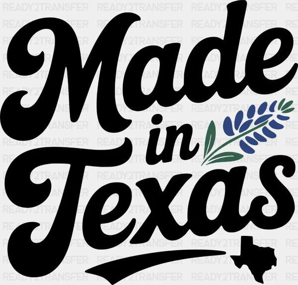 Made In Texas Lavender Design - States & Cities DTF Transfer
