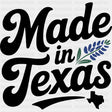 Made In Texas Lavender Design - States & Cities DTF Transfer ready2transfer Dark Color Design (See Imaging)