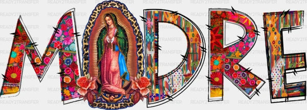 Madre Mother's Day DTF Heat Transfer, Mama Design, Mom DTF