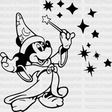 Magician Mickey With Costume Disney Dtf Transfer