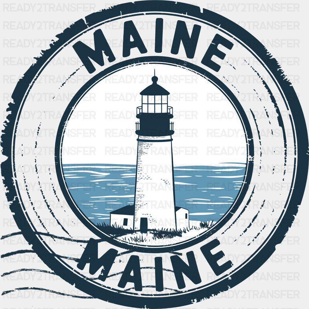 Maine - States & Cities DTF Transfer ready2transfer