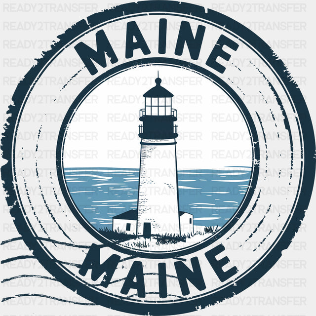 Maine - States & Cities DTF Transfer ready2transfer