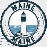 Maine - States & Cities DTF Transfer