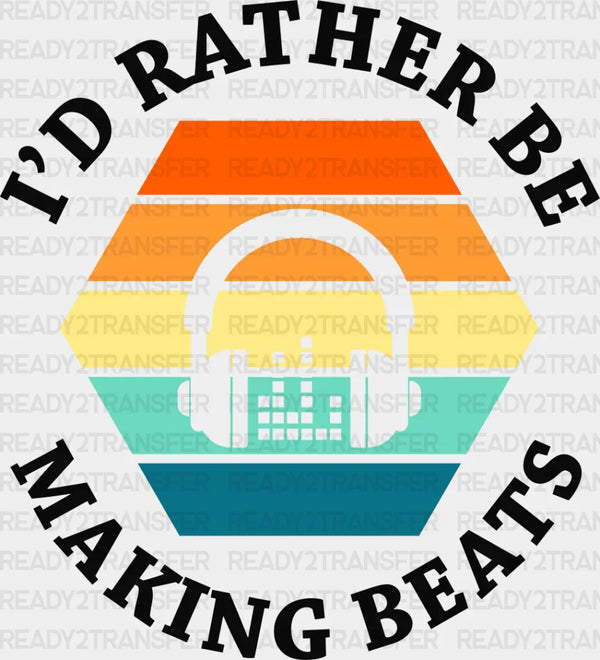 Making Beats - Singing DTF Heat Transfer