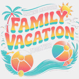 Making Memories Family Vacation Together - Family Trip DTF Transfers ready2transfer Light Color Design (See Imaging)