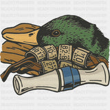 Mallard Duck Whistle Lure - Hunting DTF Transfers
