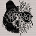 Mama Bear DTF Transfer ready2transfer Black