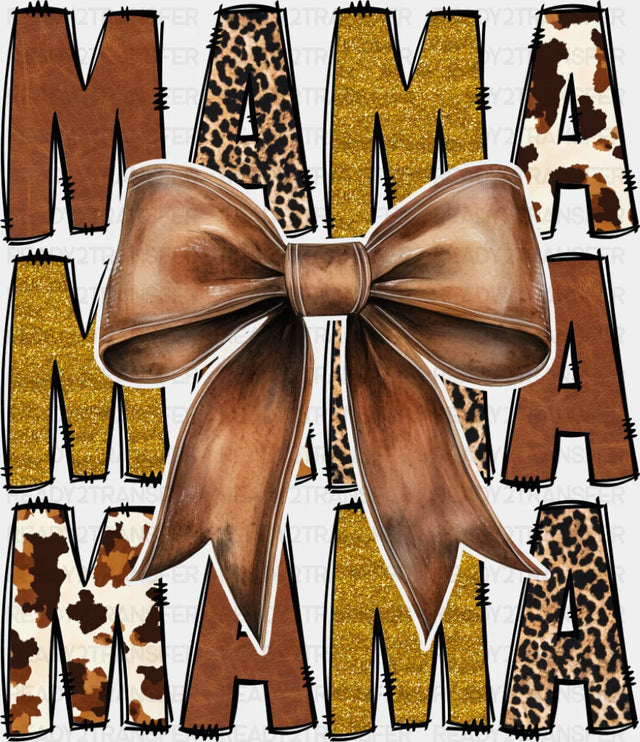 Mama Brown Ribbon - Mother’s Day DTF Transfer