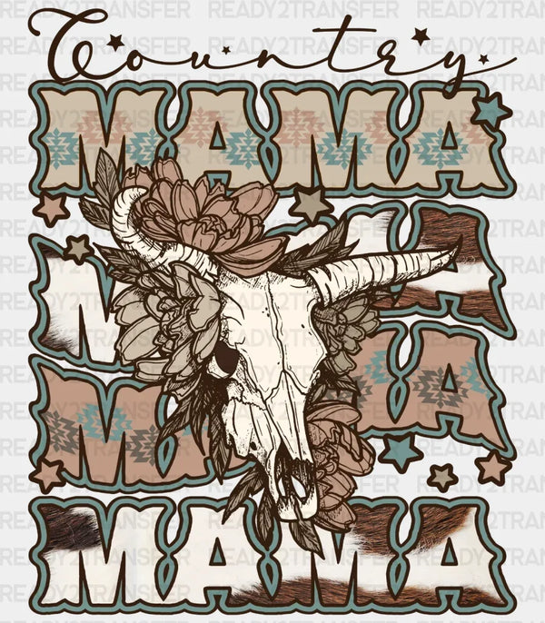 Mama Bull DTF Transfer