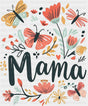 Mama Butterflies And Flowers - Mother’s Day DTF Transfer Adult Unisex - S & M (10’’) / Dark Color Design (See Imaging)