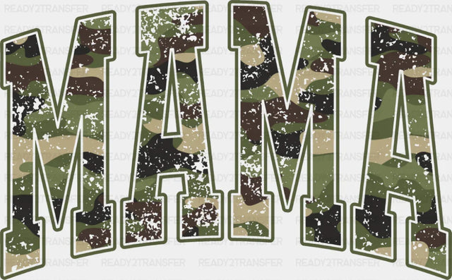 Mama Camo Design - Military DTF Transfer
