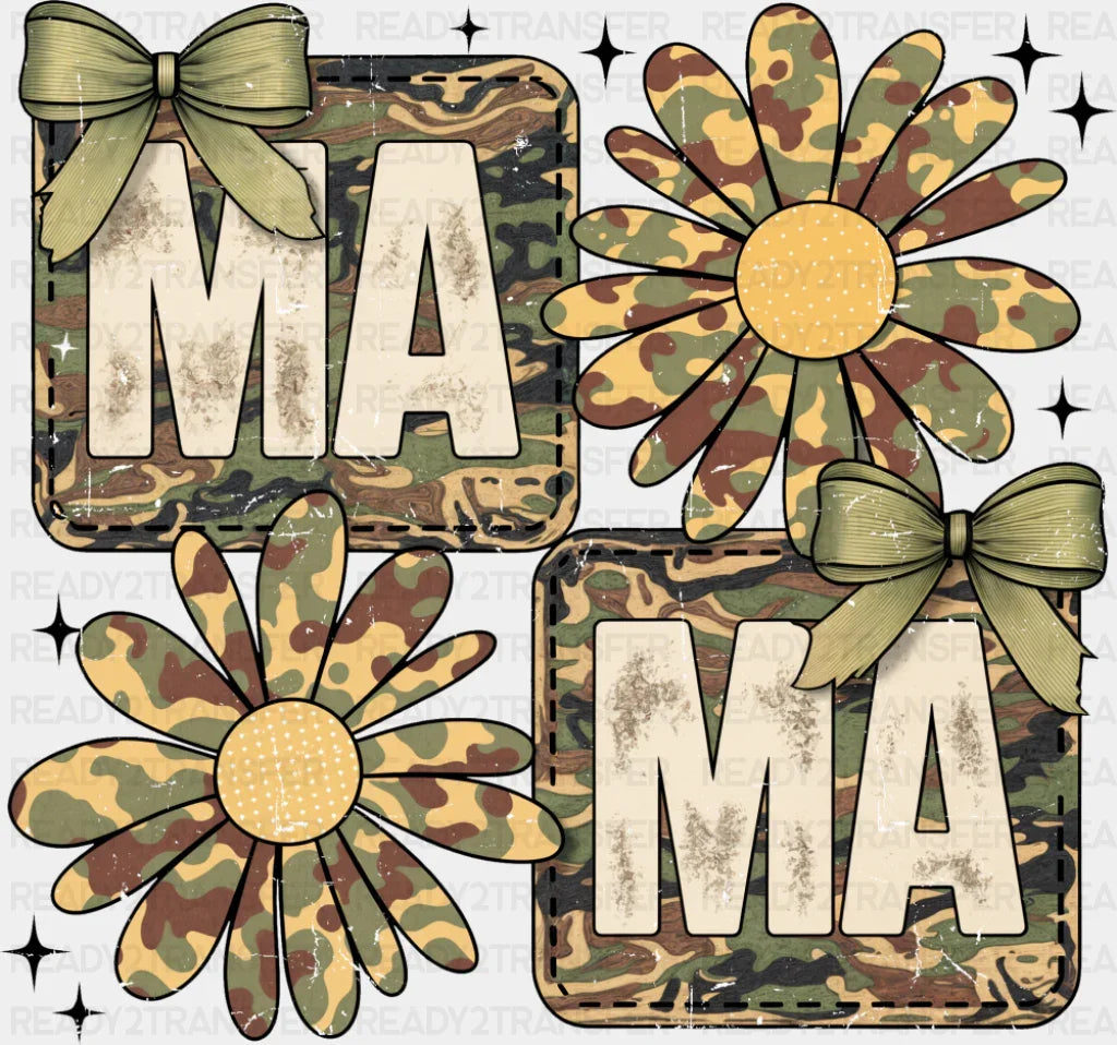 Mama Camo Flowers - Mother’s Day DTF Transfer