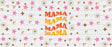 Mama Daisies And Starfishes - Mom Cup Wrap UV Sticker Permanent UV DTF Decal ready2transfer