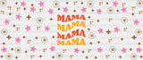Mama Daisies And Starfishes - Mom Cup Wrap UV Sticker Permanent UV DTF Decal ready2transfer