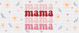 Mama Daisies - Mom Cup Wrap UV Sticker Permanent UV DTF Decal