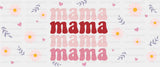 Mama Daisies - Mom Cup Wrap UV Sticker Permanent UV DTF Decal