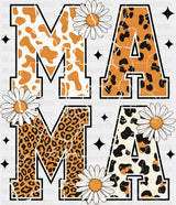 Mama Daisies - Mother’s Day DTF Transfer Adult Unisex - S & M (10’’) / Dark Color Design (See Imaging)
