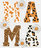 Mama Daisies - Mother’s Day DTF Transfer Adult Unisex - S & M (10’’) / Light Color Design (See Imaging)