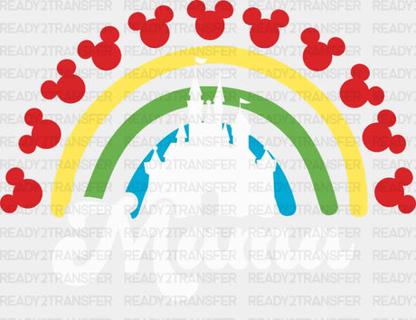 Mama Disney Rainbow Dtf Heat Transfer Vacation Design Vacay Mode