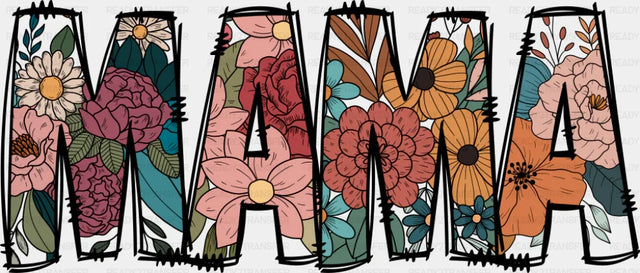 Mama Flower Design - Mother’s Day DTF Transfer