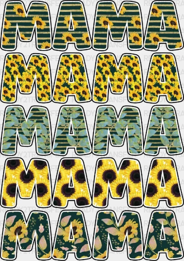 Mama Mama Flowers DTF Transfer