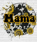 Mama Flowers DTF Transfer ready2transfer Black