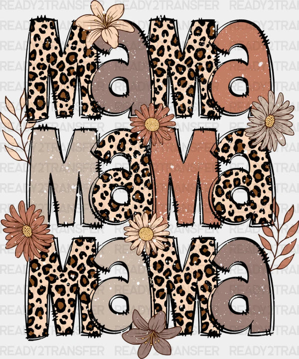 Mama Leopard Pattern Design - Mother's Day DTF Transfer