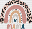 Mama Leopard Rainbow Mother’s Day Dtf Heat Transfer Design Mom
