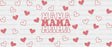 Mama Pink Heart - Mom Cup Wrap Uv Sticker Permanent Dtf Decal