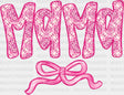 Mama Pink Ribbon Design - Mother’s Day Dtf Transfer