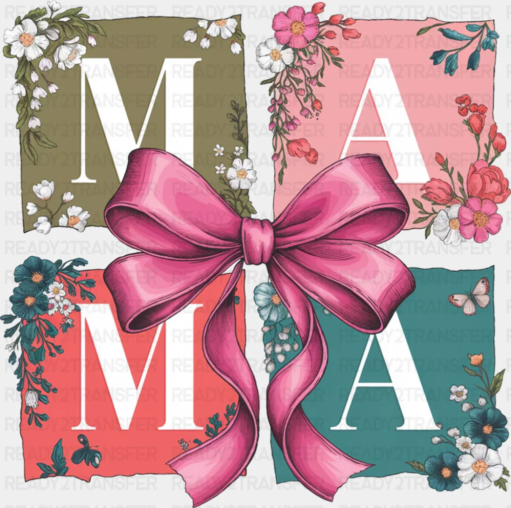 Mama Pink Ribbon - Mother’s Day DTF Transfer