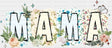 Mama White And Blue - Mother’s Day DTF Transfer